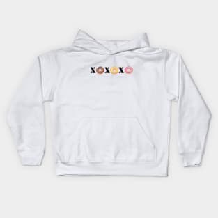 XOXOXO, Cute and Simple Design Kids Hoodie